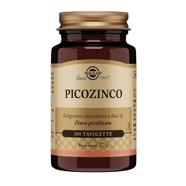Solgar Picozinco 100 Tavolette