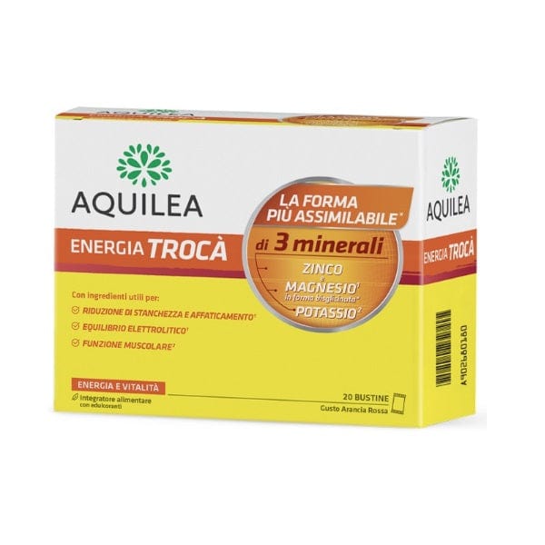 Trocà Aquilea Energia Trocà Gusto Arancia Rossa 20 Bustine Da 6 g
