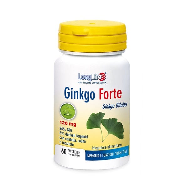 Longlife Ginkgo Forte 60 Tavolette