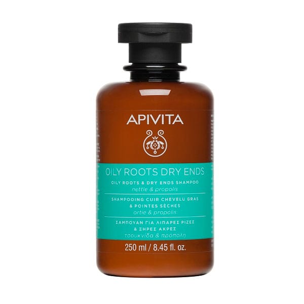 Apivita Oily Roots Dry Ends Shampoo Cute Grassa e Punte Secche 250 Ml