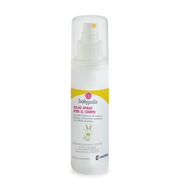 Babygella Prebiotic Olio Spray Idratante Corpo 100 Ml