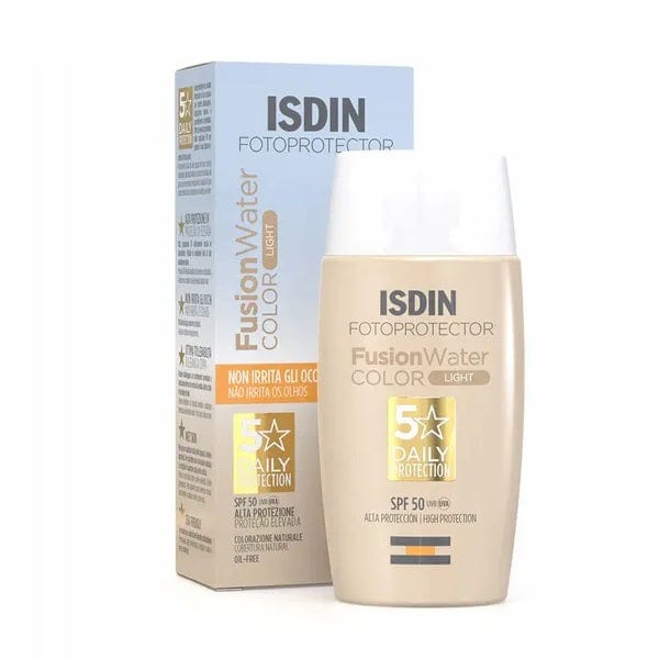 Isdin Fotoprotector Isdin Fusion Water Color Light Spf 50 50 Ml