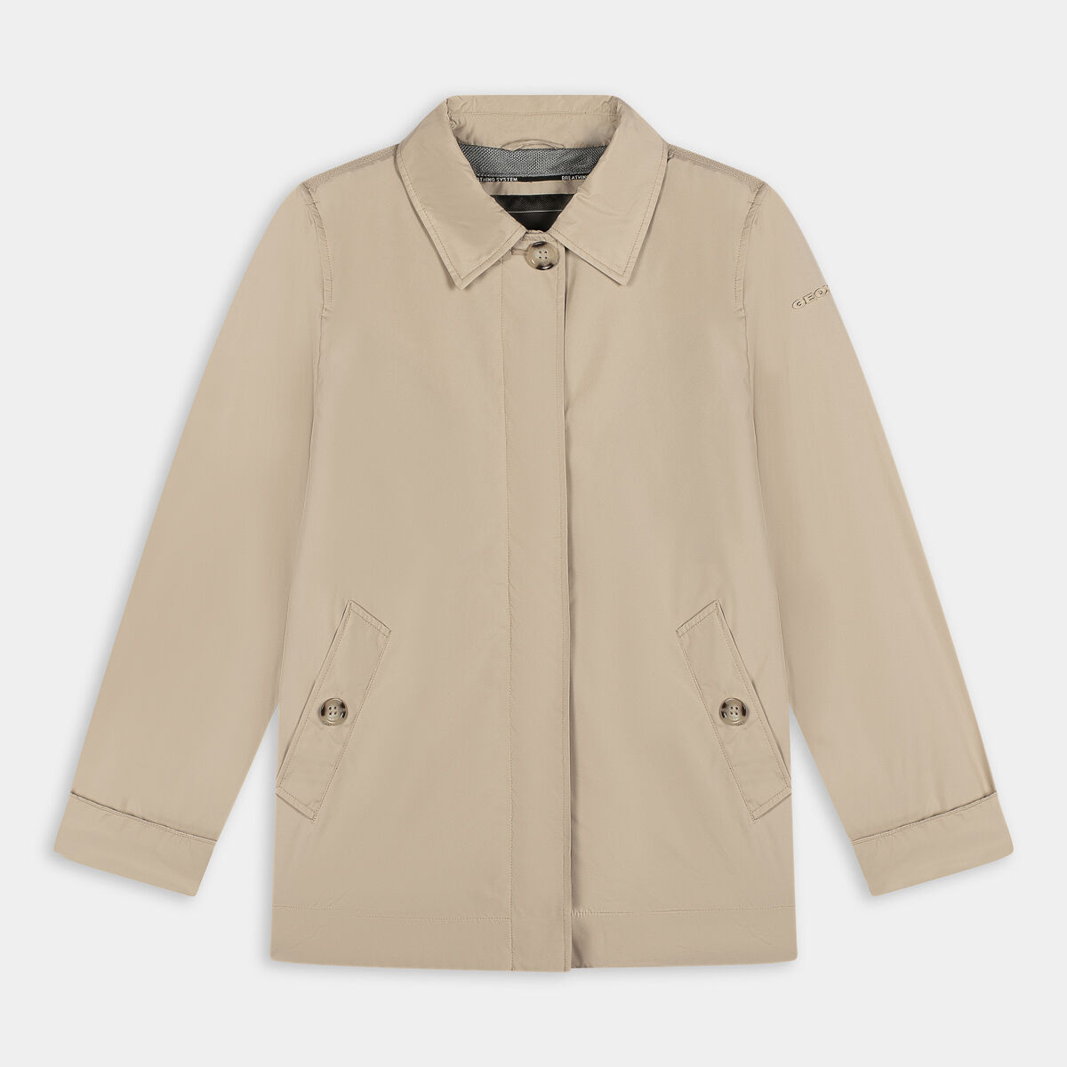 Giacche E Giubbotti Geox da Donna, beige