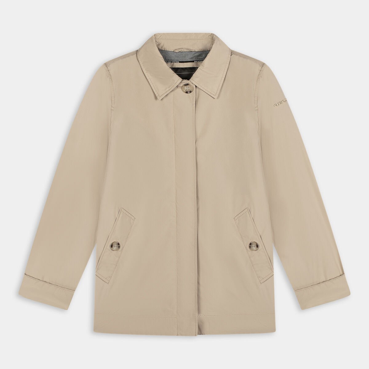 Giacche E Giubbotti Geox da Donna, beige