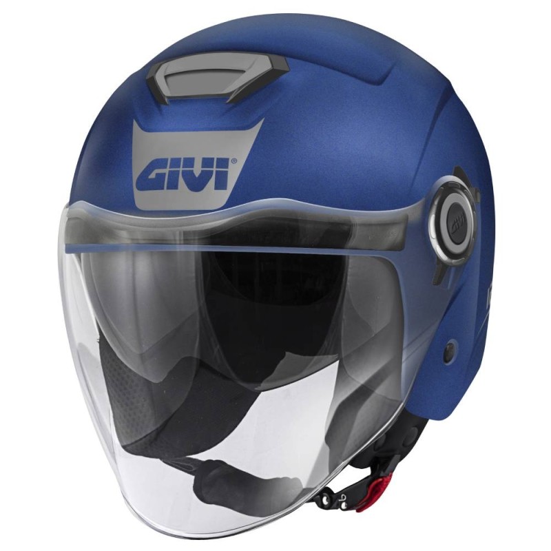 Casco Jet Givi 12.5 Blu Opaco Grigio M