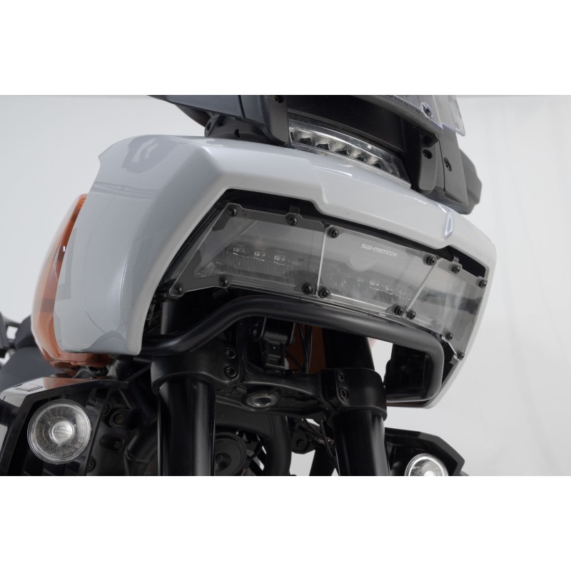 Griglia di protezione per fari Suppor. con schermat. H-D Pan America.