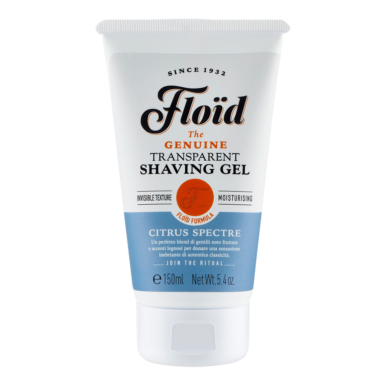 The Genuine Transparent Shaving Gel Citrus Spectre 150 ml