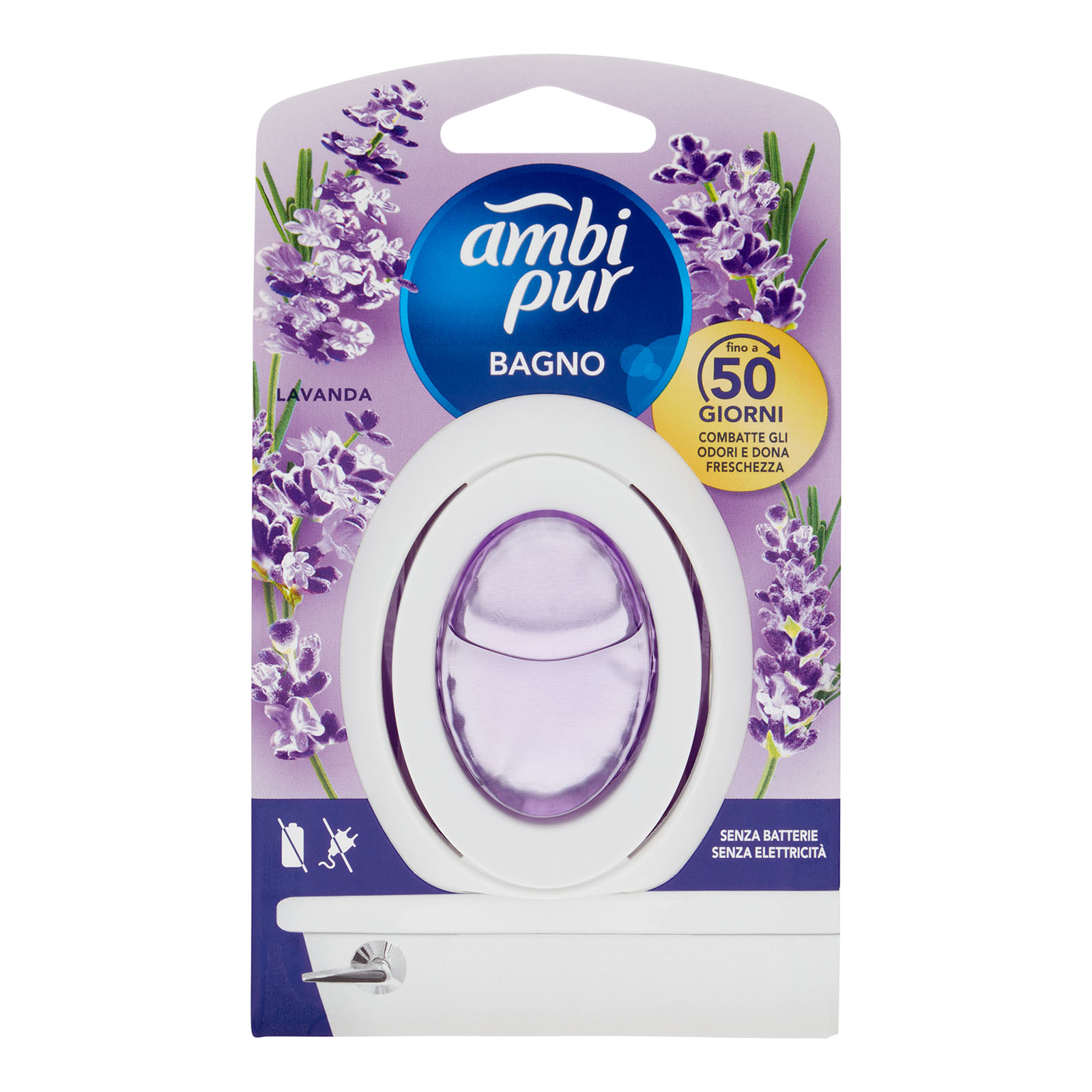 Bagno Profumatore Per Ambienti Elimina E Previene Gli Odori, Lavanda 7,5 Ml