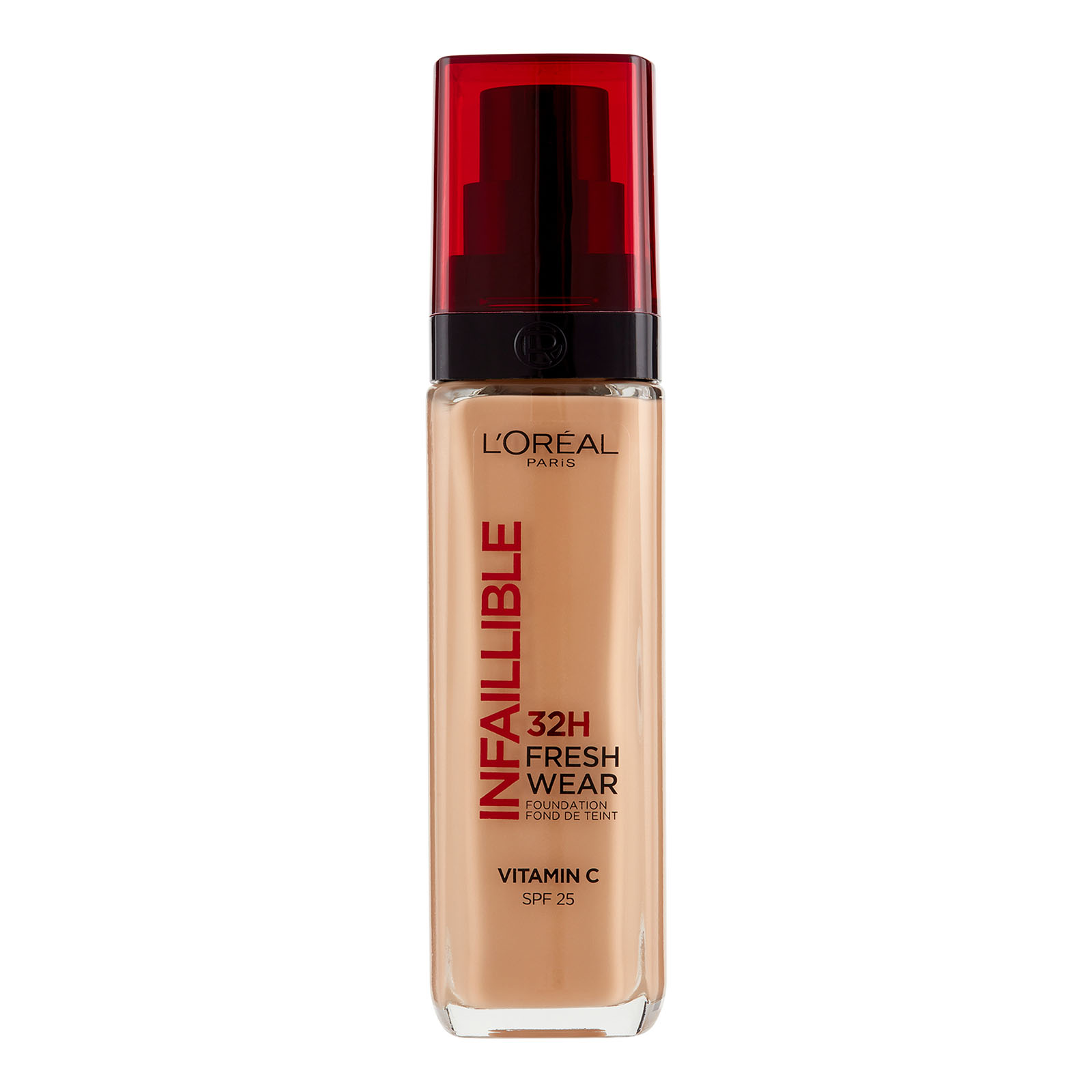 Infaillible 32h Fresh Wear, Fondotinta Liquido, Protezione Spf25, 30 Ml 140 beige dore