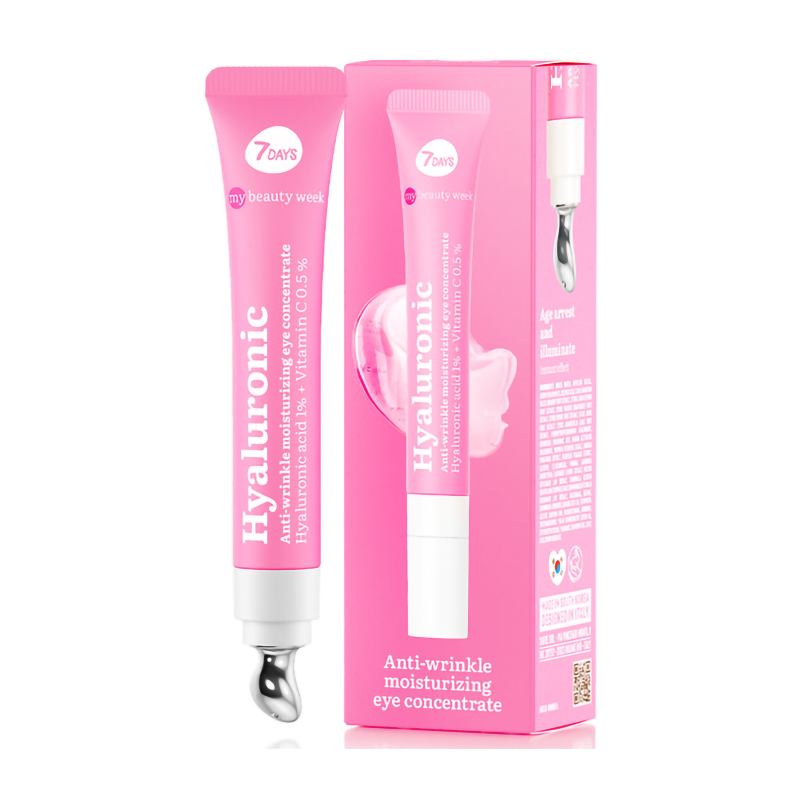 My Beauty Week Contorno Occhi Hyaluronic Concentrato Antirughe 18 Ml
