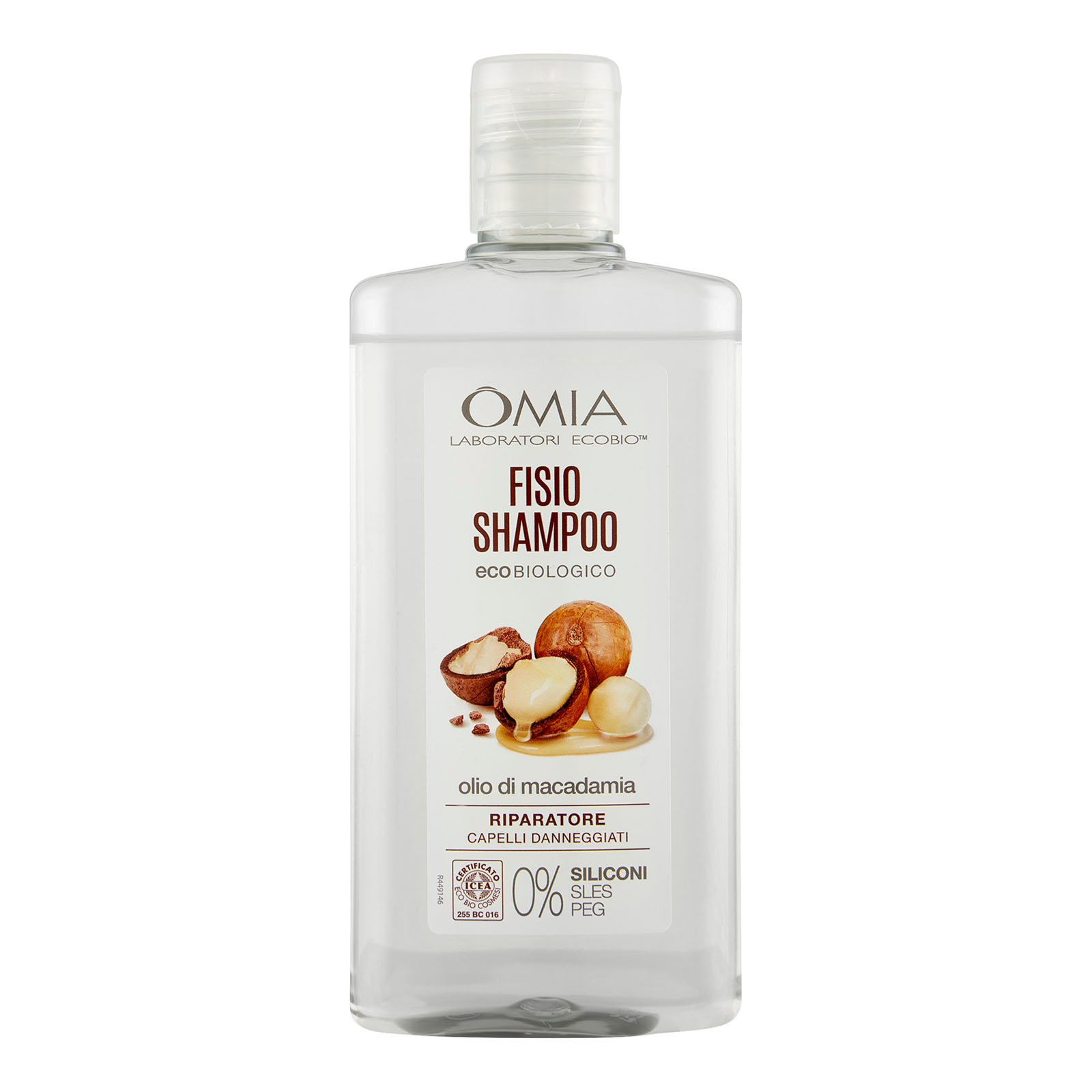 Shampoo Ecobiologico Olio Di Macadamia 200 ml