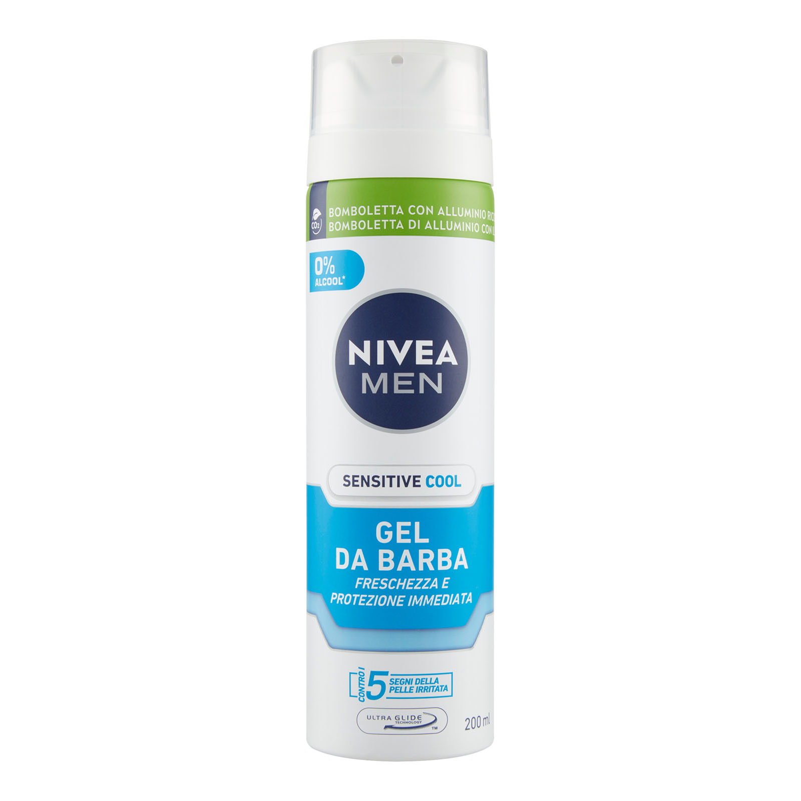 Men Sensitive Cool Gel Da Barba 200 ml