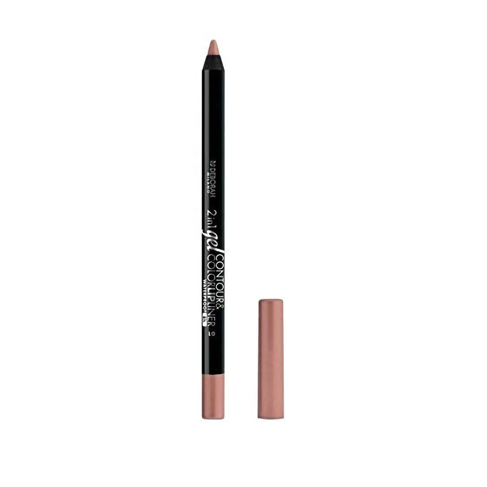 Deborah 2in1 Gel Contour & Color Lipliner Matita labbra 2in1 gel wp 01