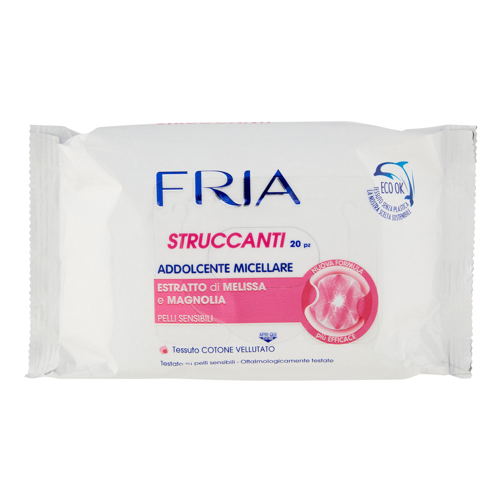 Struccanti Addolcente Micellare Pelli Sensibili 20 Pz