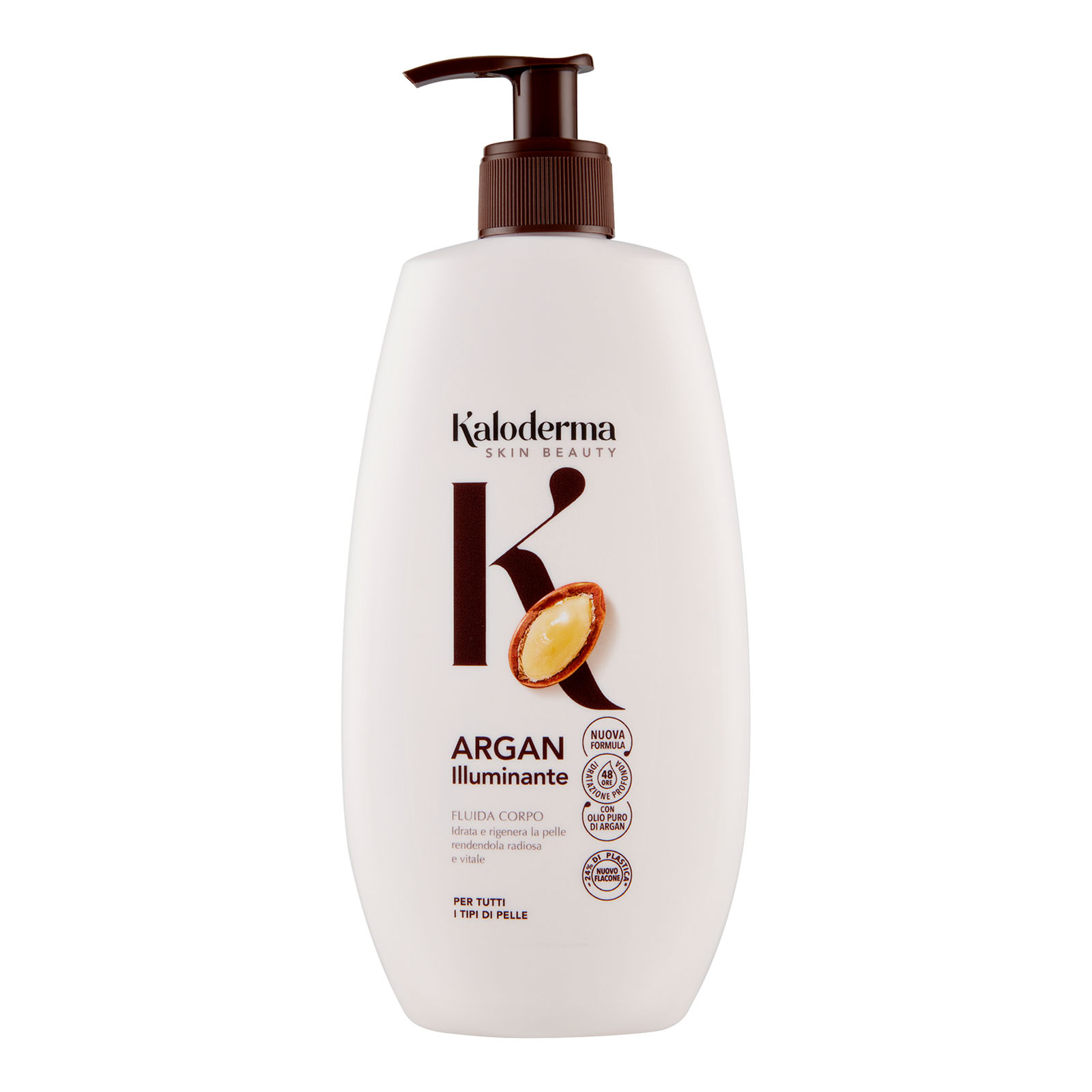 Illuminante Argan Fluida Corpo Per Tutti I Tipi Di Pelle 400 ml