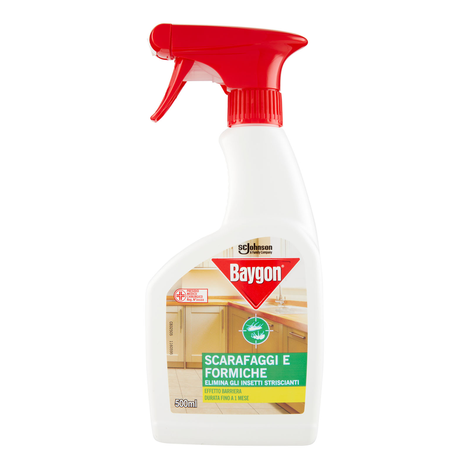 Scarafaggi E Formiche Trigger Insetticida, Barriera Fino A 1 Mese 500 ml