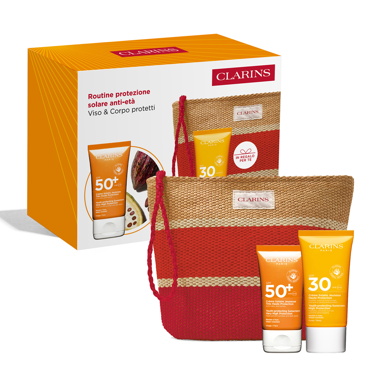 Routine Protezione Solare Anti-età 50 Ml + 75 Ml