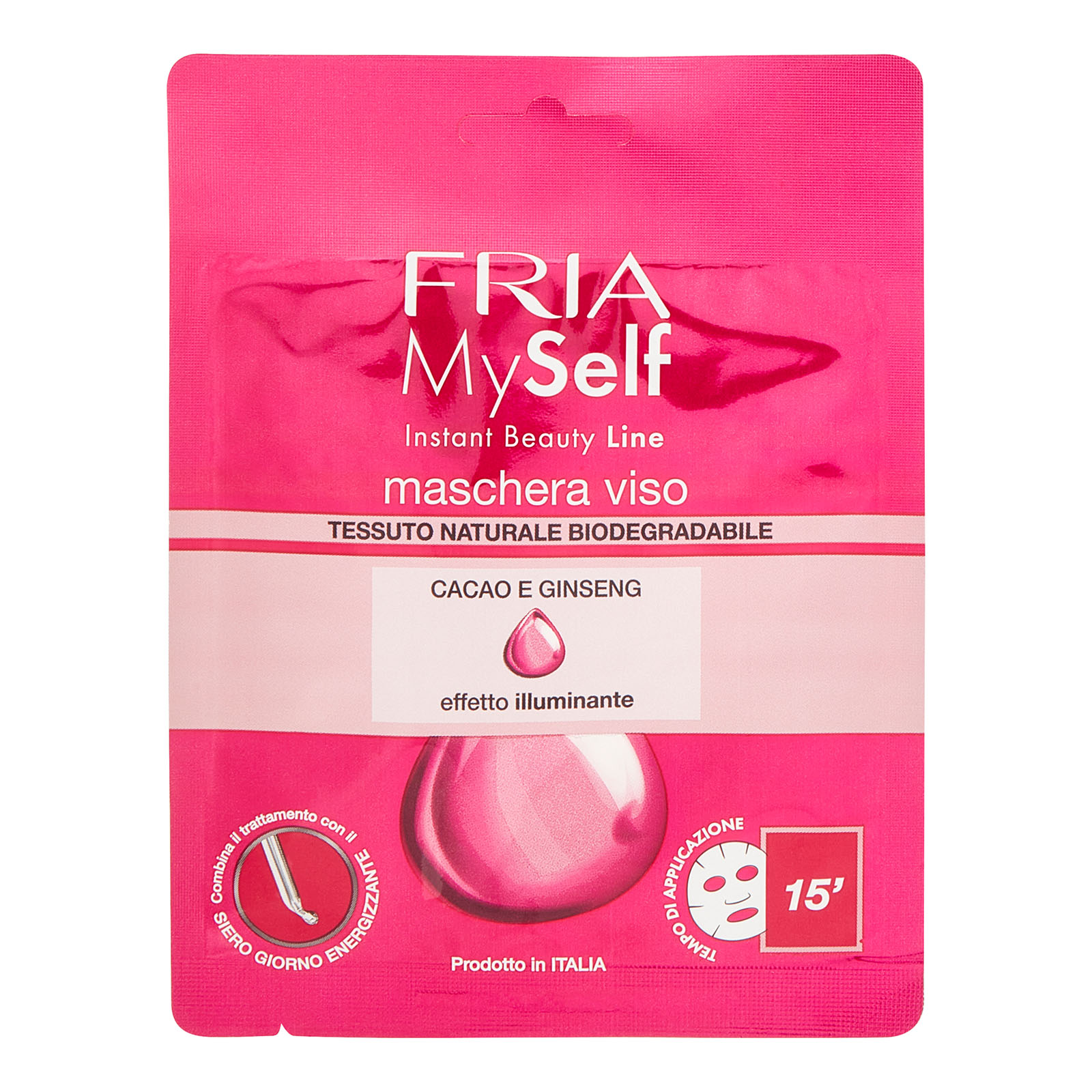 Maschera Viso Cacao E Ginseng Effetto Illuminante