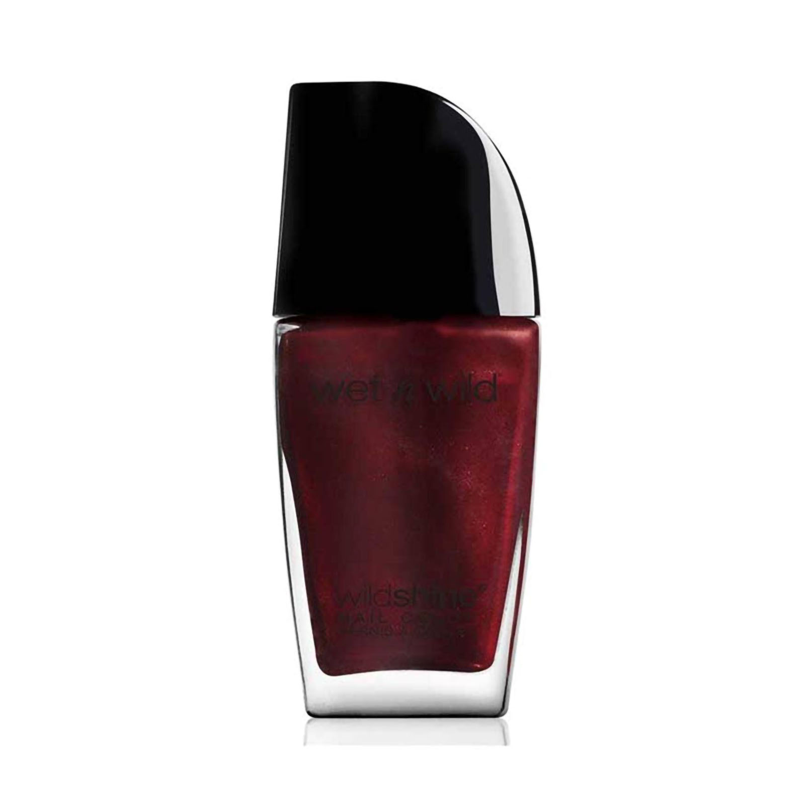 Wild Shine Nail Color - Smalto E486c burgundy frost
