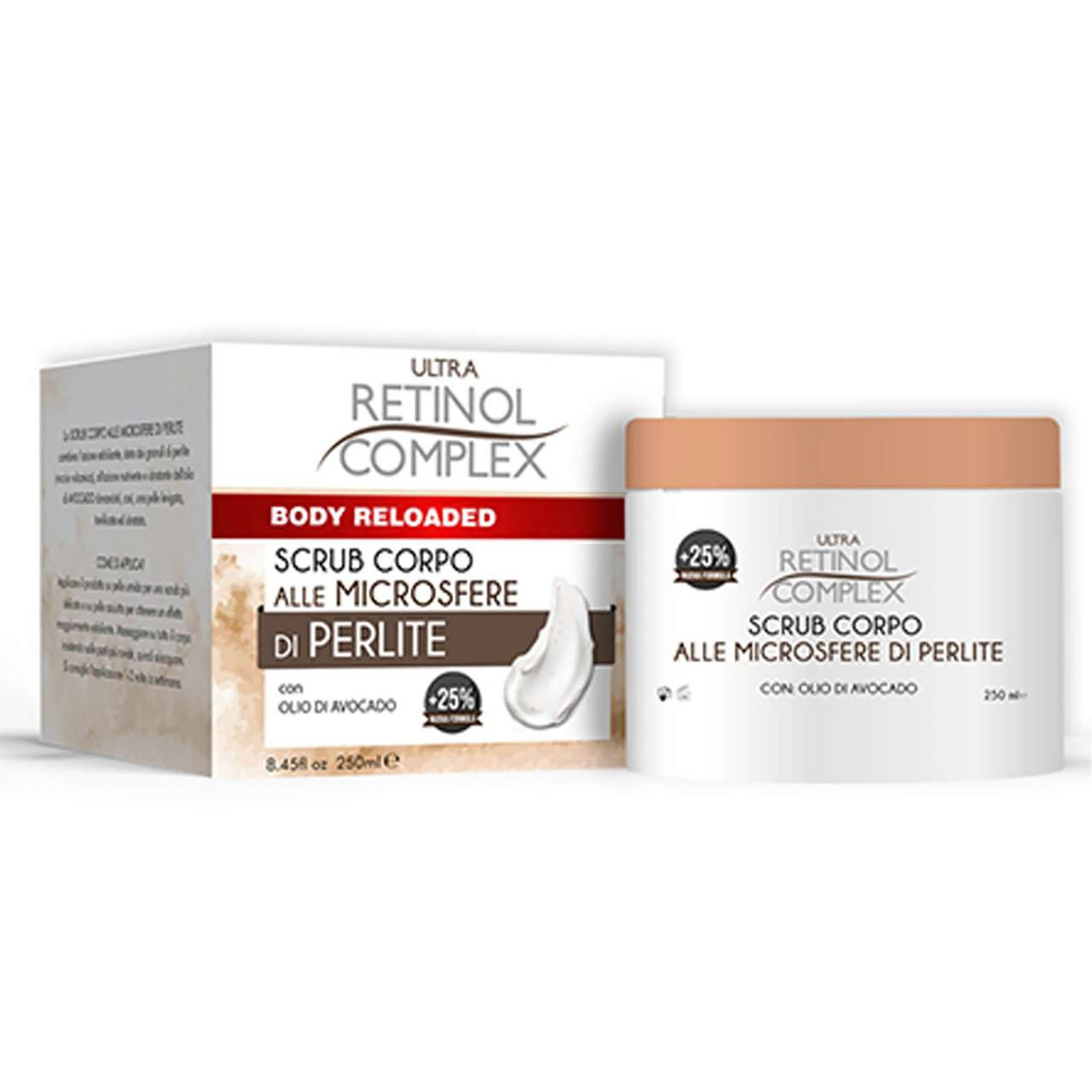 Scrub Corpo Microsfere Di Perlite 250 ml