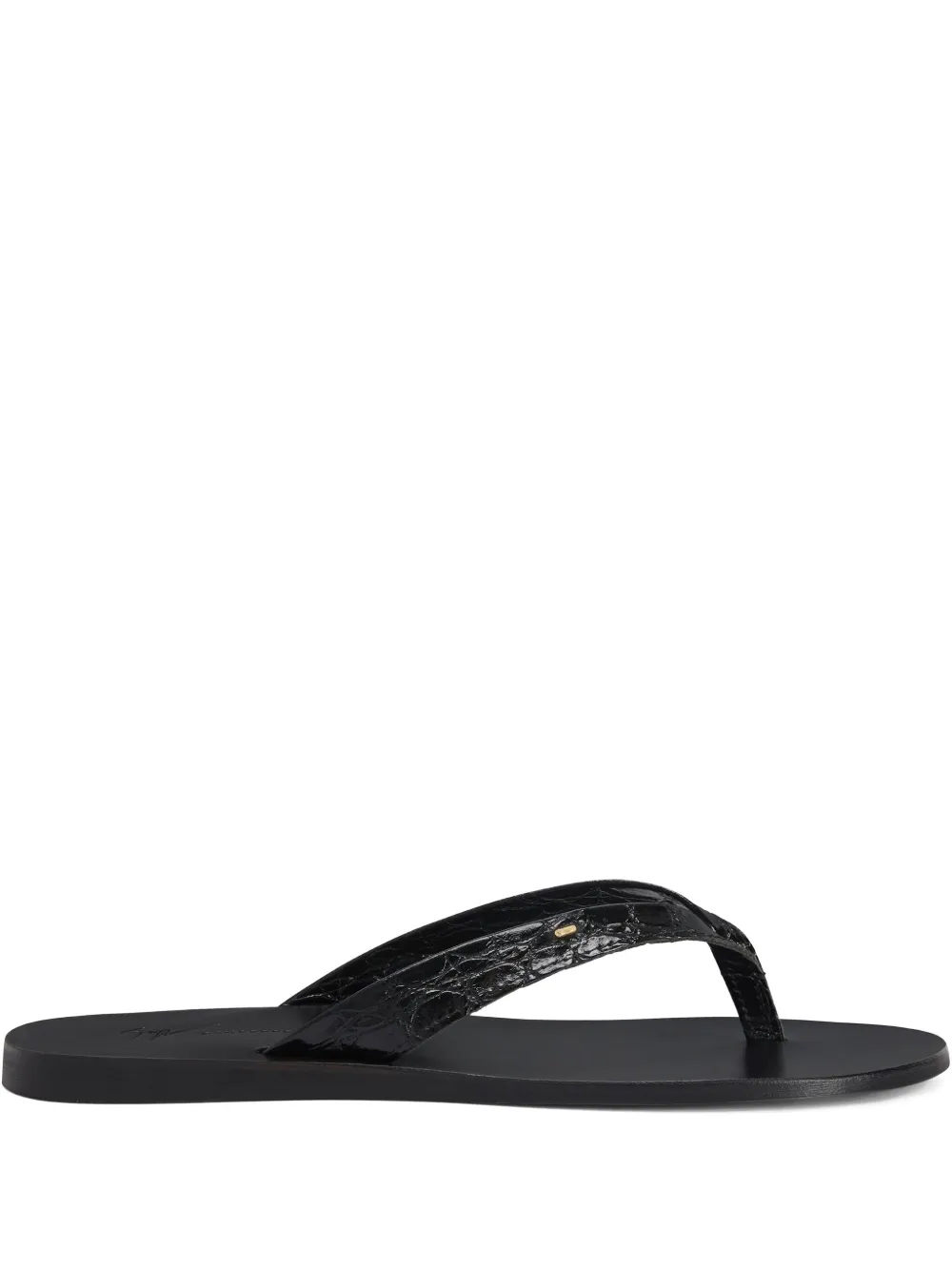 Giuseppe Zanotti Philemon flip flops - Nero