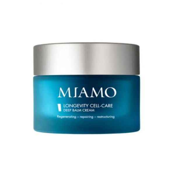 Miamo Longevity Cell Care Crema Viso Tutti I Tipi Di Pelle Texture Burrosa 50 Ml
