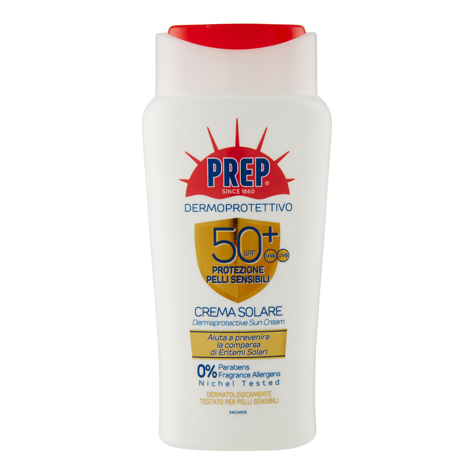 Dermoprotettivo 50+ Spf Protezione Pelli Sensibili Crema Solare 200 ml