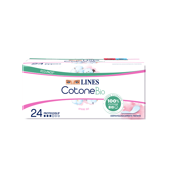 Lines Cotone Salvaslip 24 Pezzi