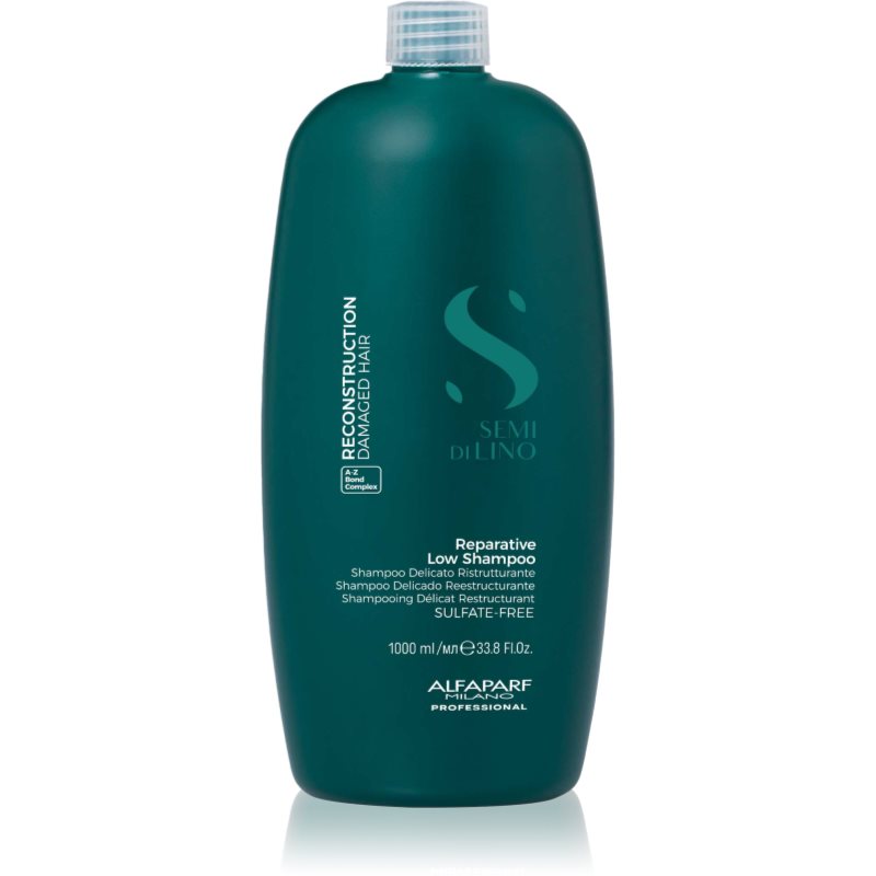 Alfaparf Milano Semi Di Lino Reconstruction Reparative Shampoo Ricostituente Per Capelli Rovinati 1000 Ml