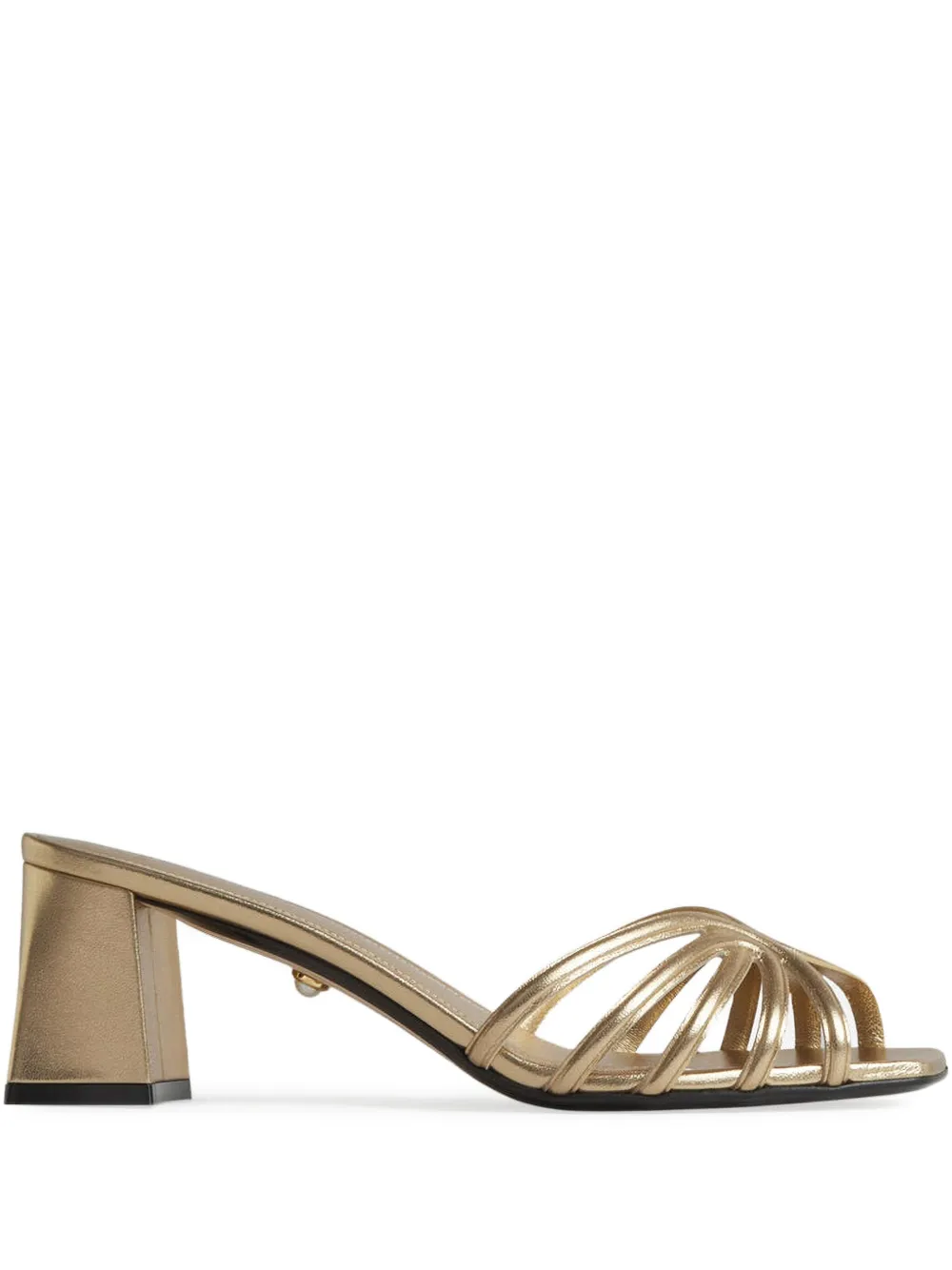 Alevì metallic mules - Oro