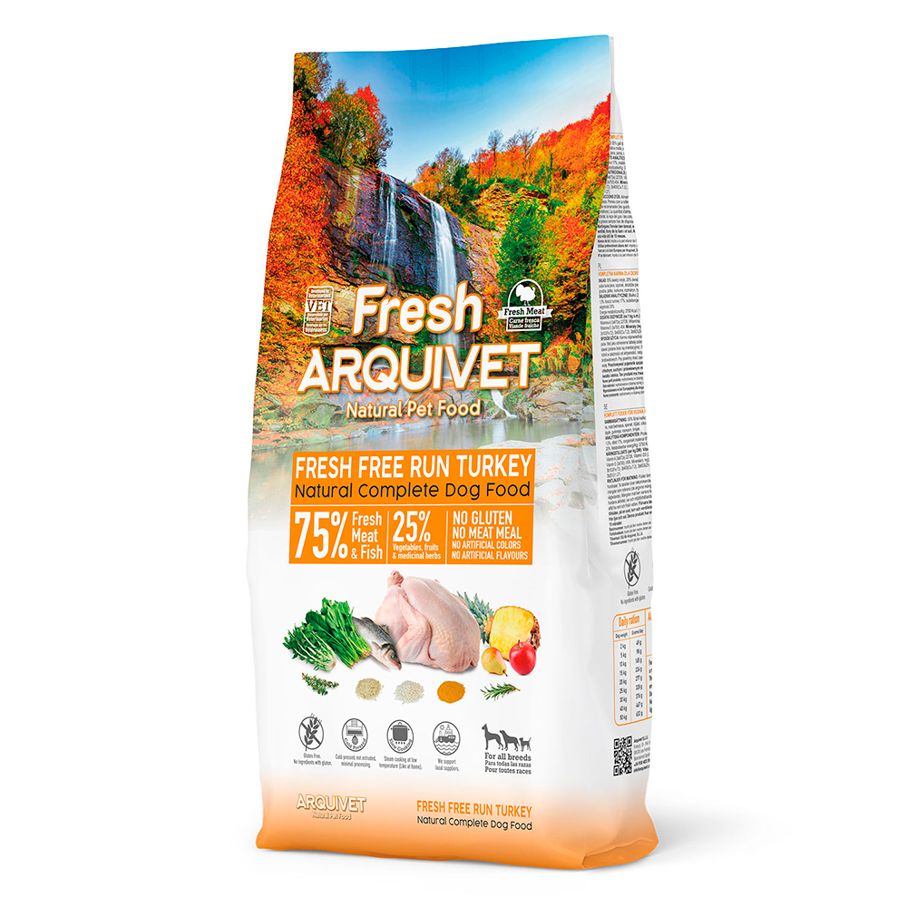Arquivet Fresh Free Run Turkey Crocchette cane - 10 kg