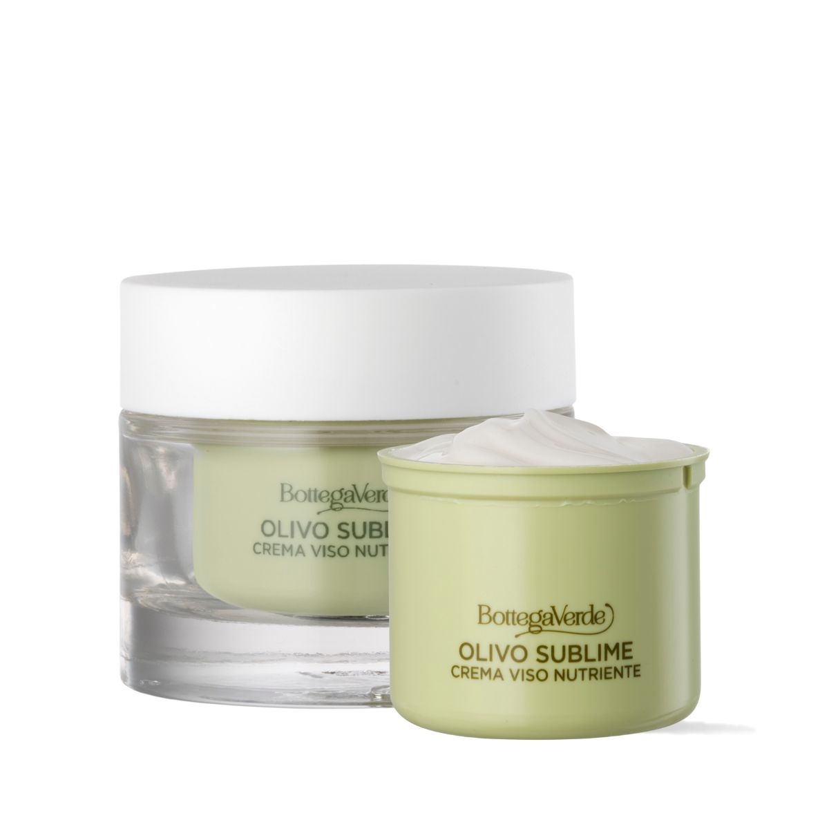 Bottega Verde Offerta Olivo Sublime - Crema viso nutriente emolliente + Crema viso - ricarica (50 ml)
