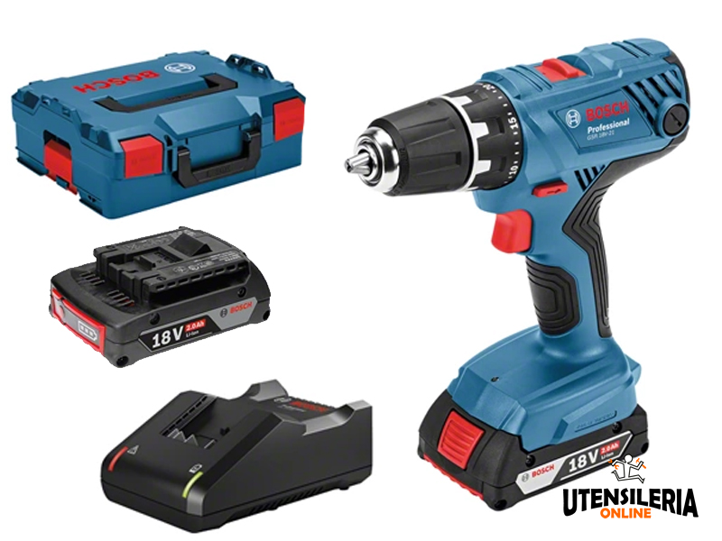 Trapano avvitatore GSR 18V-21 Bosch a batteria 18V in valigetta