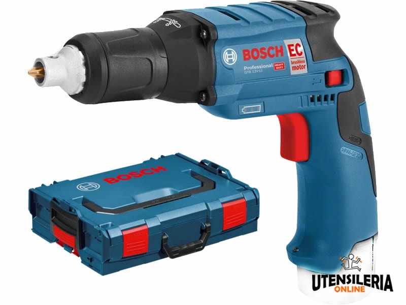 Avvitatore per cartongesso GTB 12V-11 Bosch in valigetta senza batteria
