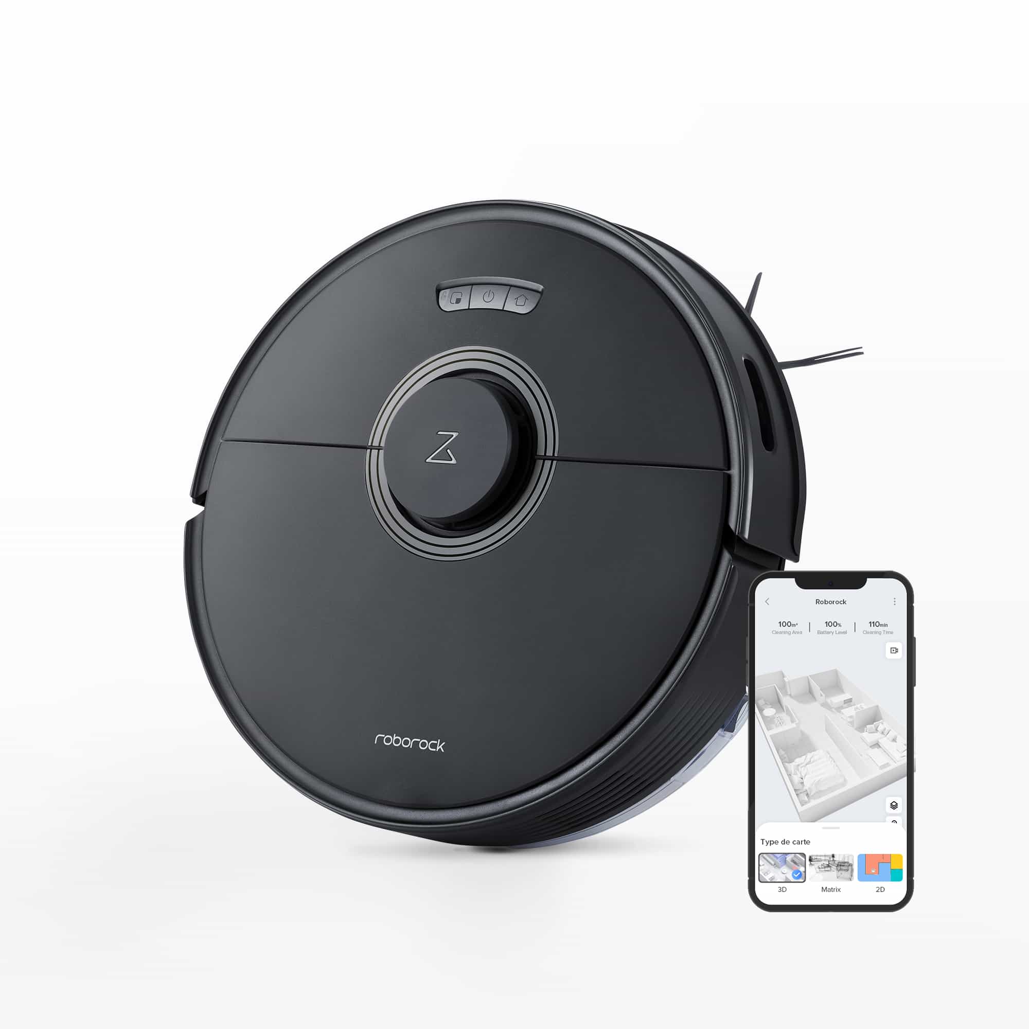 Robot aspirapolvere e panno Roborock Q7 Max con potenza di aspirazione
