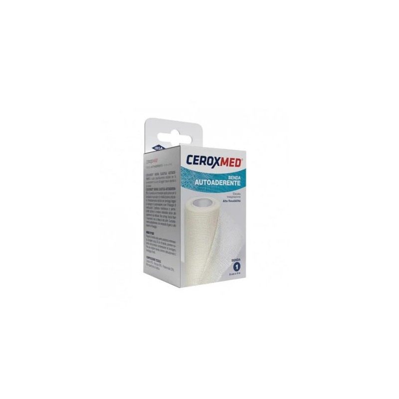 Ceroxmed - Nova Argentia Ind. Farm Benda Elastica Ceroxmed 8x400 Cm 1 Pezzo