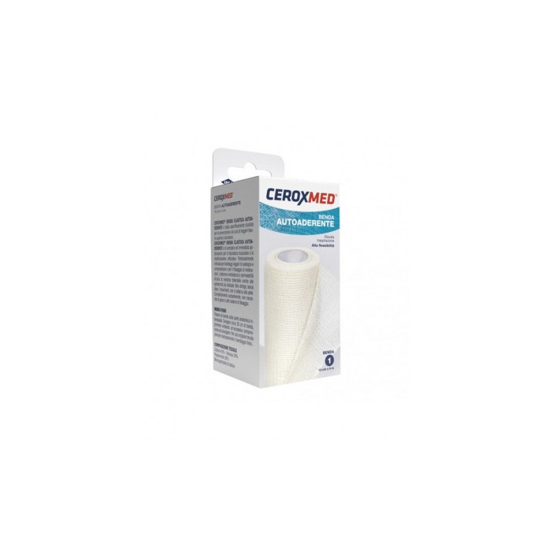Ceroxmed - Nova Argentia Ind. Farm Benda Elastica Ceroxmed 10x400 Cm 1 Pezzo
