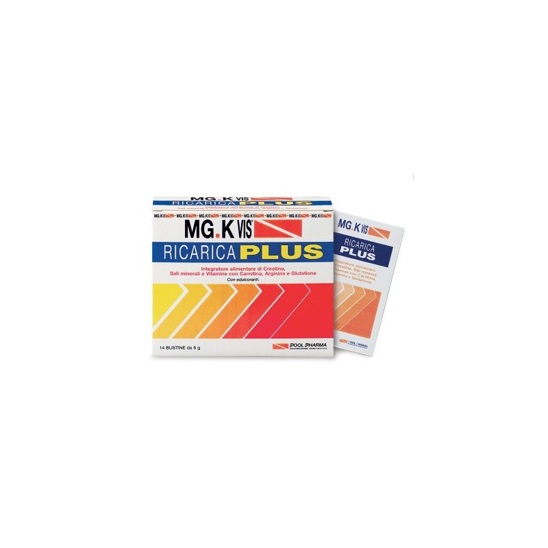Pool Pharma - Pool Pharma Mgk Vis Ricarica Plus 14 Bustine