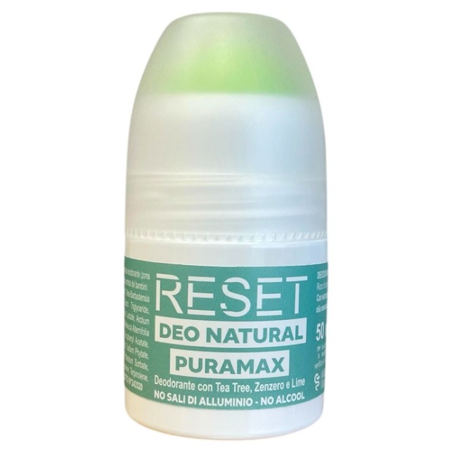 Altagamma Italia S - Altagamma Italia Deo Roll On Reset Puramax Deodorante Veg Tea Tree Zenzero Lime 50 Ml