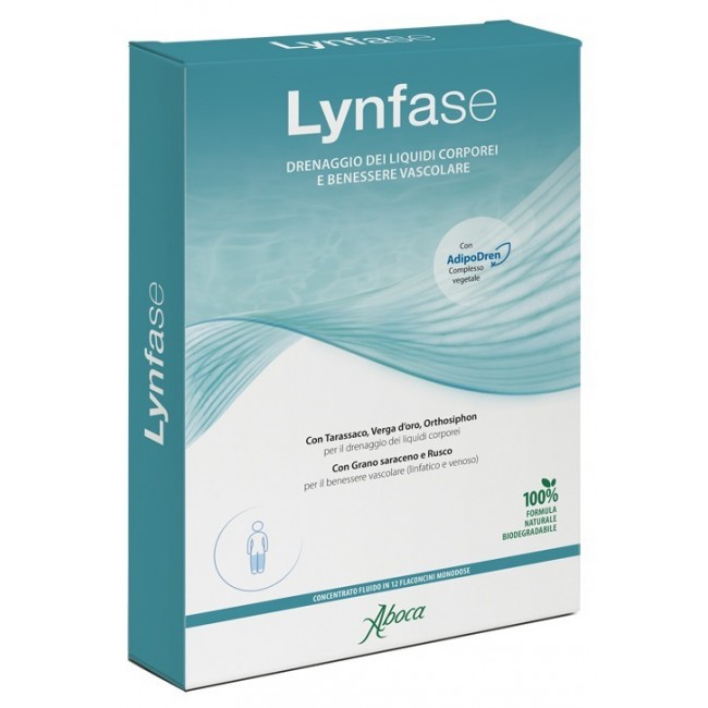 Aboca - Aboca Lynfase Concentrato Fluido 12 Flaconcini Da 13,3 G