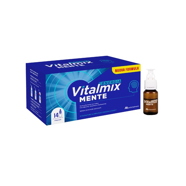 Montefarmaco Otc - Vitalmix Mente Integratore 14 Flaconcini