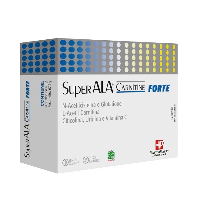 Pharmasuisse Laboratories - Pharmasuisse Laboratories Superala Carnitine Forte 14 Bustine