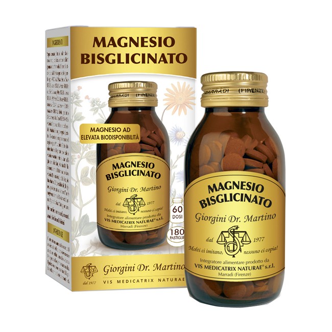 Dr. Giorgini Ser-vis - Dr. Giorgini Magnesio Bisglicinato 180 Pastiglie