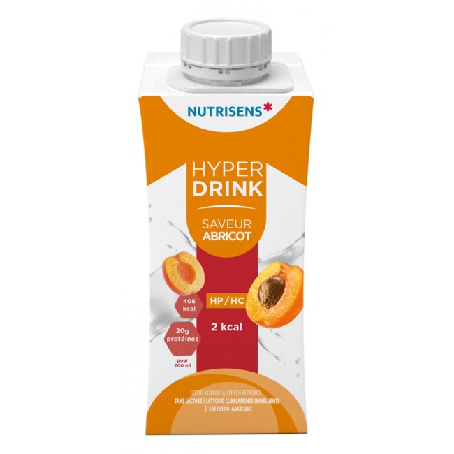 Nutrisens France - Nutrisens France Hyperdrink 2kcal Albicocca 4x200 Ml