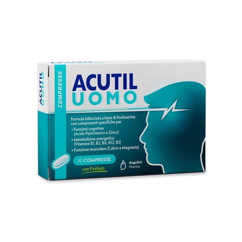 Angelini Pharma - Angelini Acutil Uomo 30 Compresse