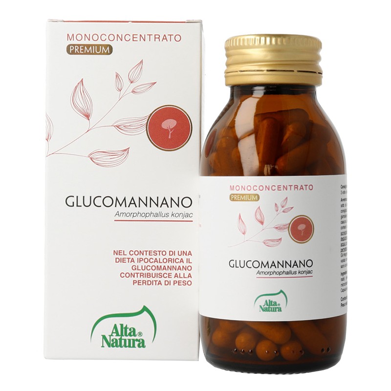 Alta Natura-inalme - Alta Natura Glucomannano 100 Capsule 500 Mg