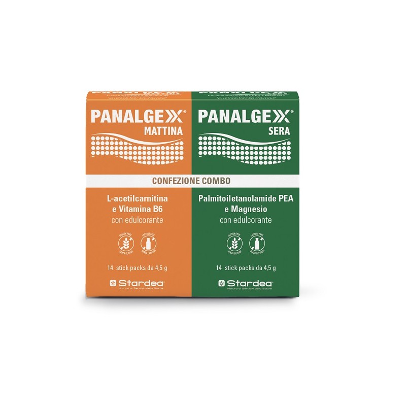 Stardea - Stardea Panalgexx Mattina 14 Stickpack + Panalgexx Sera 14 Stickpack Confezione Combo