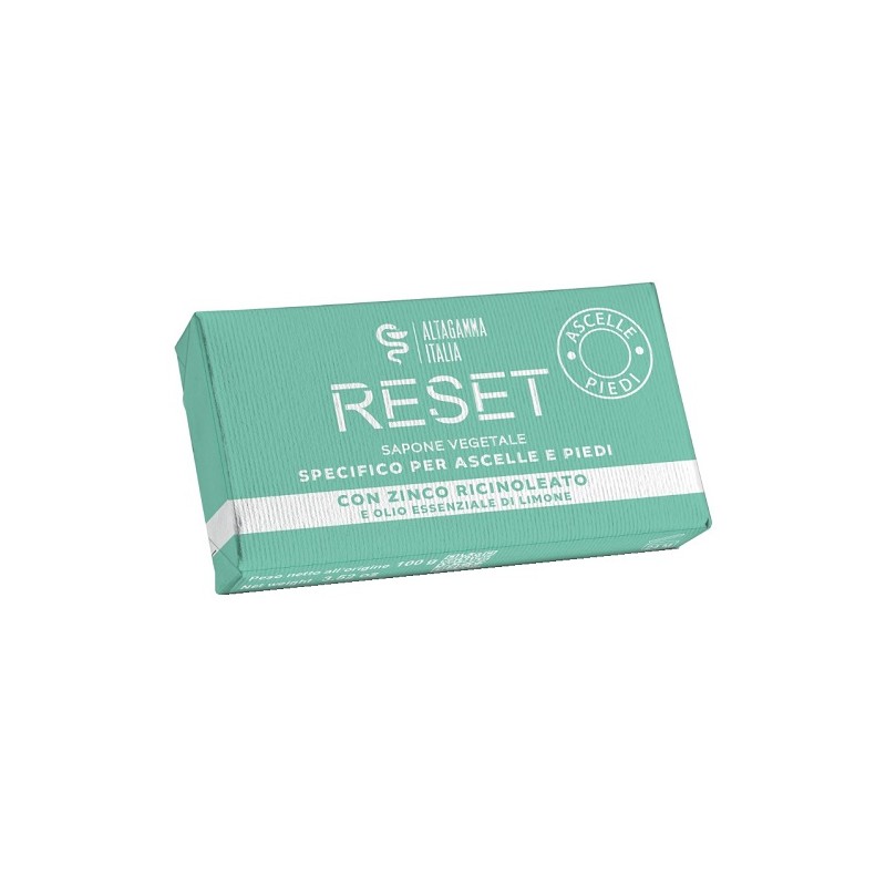 Altagamma Italia S - Altagamma Italia S Reset Sapone Vegetale Ascelle E Piedi 100 G