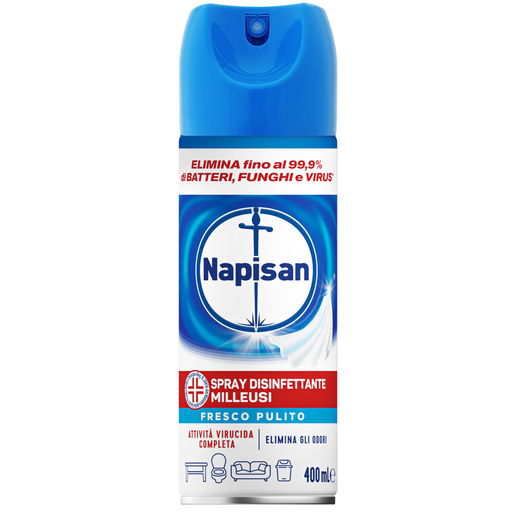 Napisan Spray Disinfettante Milleusi Fresco Pulito 400 ml - -