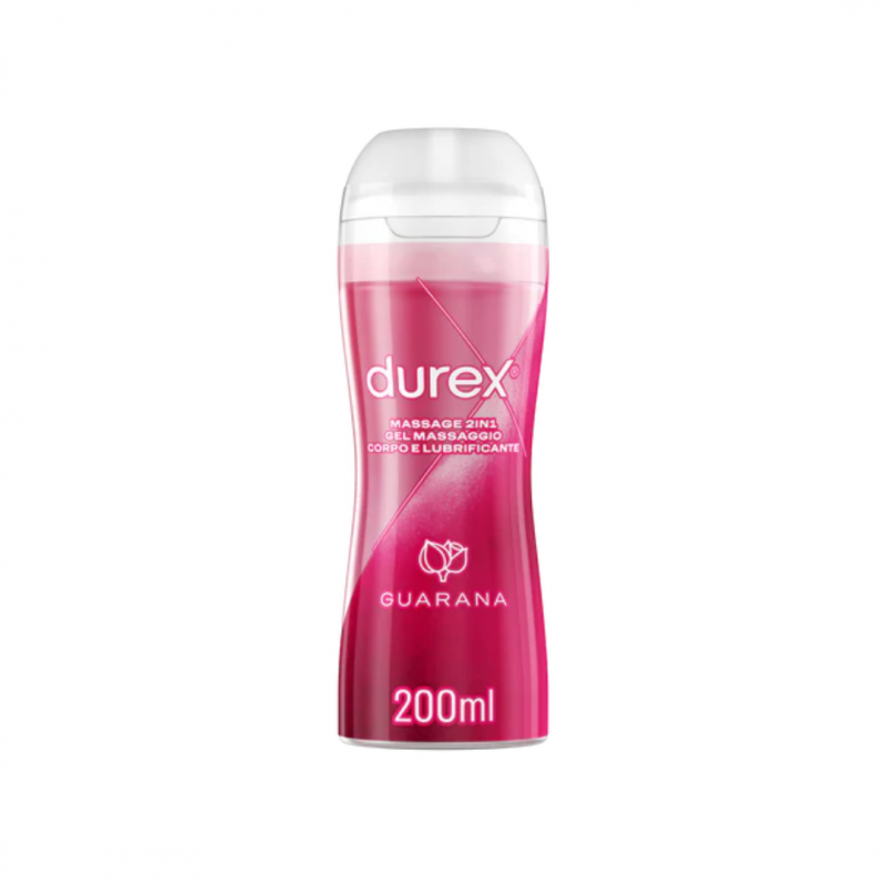 Reckitt Benckiser - Durex Gel 2in1 Massaggio Corpo E Lubrificante Guaranà - 200ml